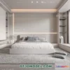 1372042 - Bedroom - Italian Style - Interior 3D Scene - 036 3D Max