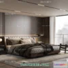 1372435 - Bedroom - Italian Style - Interior 3D Scene - 042 3D Max