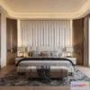 1372887 - Bedroom - 3D Interior Scene - Italian Style - 027 3D Max