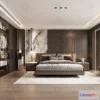 1372957 - Bedroom - 3D Interior Scene - Italian Style - 028 3D Max