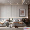 1373214 - Bedroom - 3D Interior Scene - Italian Style - 032 3D Max