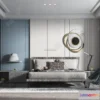 1373400 - Bedroom - 3D Interior Scene - Italian Style - 035 3D Max