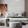 1373465 - Bedroom - 3D Interior Scene - Italian Style - 036 3D Max