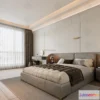 1373732 - Bedroom - 3D Interior Scene - Italian Style - 040 3D Max