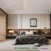 1374381 - Bedroom - Italian Style - Interior 3D Scene - 071 3D Max