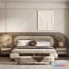 1374405 - Bedroom 3D Interior Scene Model - Wabi Sabi Style - 032 3D Max