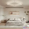 1374534 - Bedroom 3D Interior Scene Model - Wabi Sabi Style - 034 3D Max