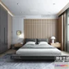 1374559 - Bedroom 3D Interior Scene - Japanese Style - 006 3D Max