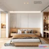 1376282 - Bedroom 3D Interior Scene - Japanese Style - 033 3D Max
