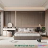 1376643 - Bedroom - Italian Style - Interior 3D Scene - 106 3D Max