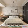 1378246 - Bedroom - France Style - Interior 3D Scene - 010 3D Max