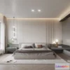 1378641 - Bedroom - Modern Style Interior 3D Scenes - 053 3D Max
