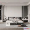 1378705 - Bedroom - Modern Style Interior 3D Scenes - 054 3D Max