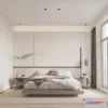 1379678 - Bedroom - Modern Style Interior 3D Scenes - 069 3D Max