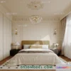 1379687 - Bedroom - France Style - Interior 3D Scene - 032 3D Max