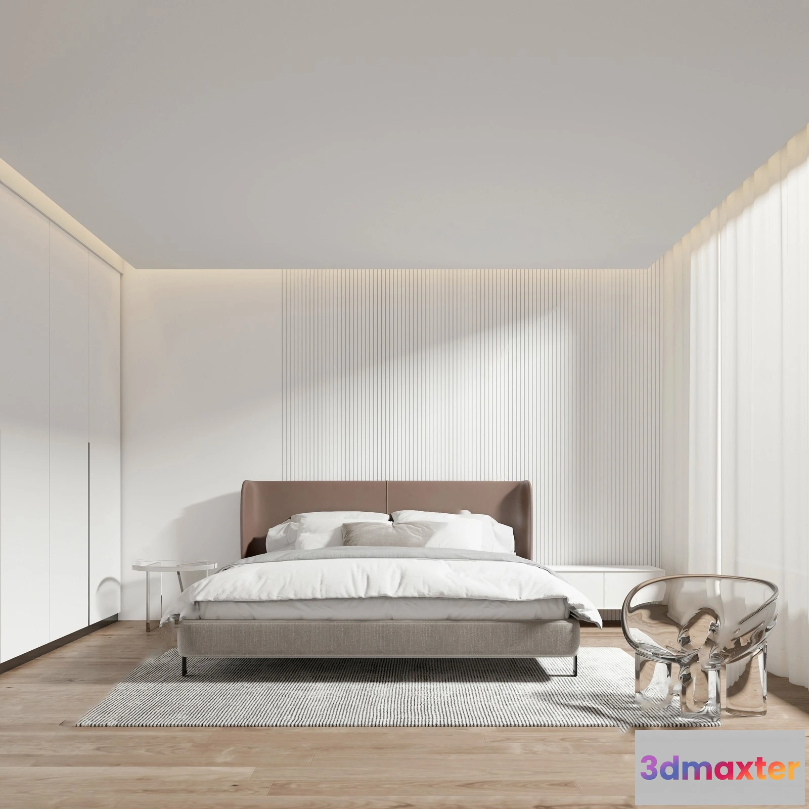 1379885 - Bedroom - Modern Style Interior 3D Scenes - 072 3D Max