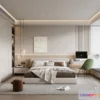 1380218 - Bedroom - Modern Style Interior 3D Scenes - 077 3D Max