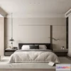 1380709 - Bedroom - Modern Style Interior 3D Scenes - 084 3D Max