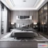 1382273 - Bedroom - Minimalist Style - 3D Interior Scene - 036 3D Max