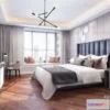 1383667 - Bedroom - 3D Interior Scene - Luxury Style - 022 3D Max