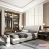 1384805 - Bedroom - Minimalist Style - 3D Interior Scene - 073 3D Max