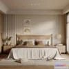1385131 - Bedroom - 3D Interior Scenes - Modern Style - 3D Models - 004 3D Max