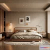1385529 - Bedroom - 3D Interior Scenes - Modern Style - 3D Models - 010 3D Max