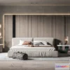 1386312 - Bedroom - Minimalist Style - 3D Interior Scene - 096 3D Max