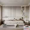 1386437 - Bedroom - 3D Interior Scenes - Modern Style - 3D Models - 024 3D Max