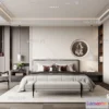 1386568 - Bedroom - 3D Interior Scenes - Modern Style - 3D Models - 026 3D Max