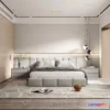 1387159 - Bedroom - Minimalist Style - 3D Interior Scene - 109 3D Max
