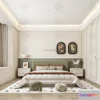 1387398 - Bedroom - 3D Interior Scene - French Style - 009 3D Max