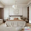 1388191 - Bedroom - 3D Interior Scene - French Style - 021 3D Max