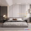 1388399 - Bedroom - 3D Interior Scenes - Modern Style - 3D Models - 054 3D Max