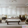 1389449 - Bedroom - 3D Interior Scene - French Style - 040 3D Max