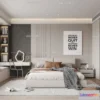 1389661 - Bedroom - 3D Interior Scenes - Modern Style - 3D Models - 073 3D Max