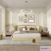 1389907 - Bedroom - 3D Interior Scene - French Style - 047 3D Max