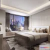 1390062 - Bedroom - 3D Interior Scene - Luxury Style - 119 3D Max