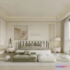 1390357 - Bedroom - 3D Interior Scene - French Style - 054 3D Max