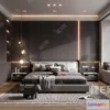 1390760 - Bedroom - 3D Interior Scenes - Modern Style - 3D Models - 090 3D Max