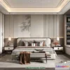 1514744 - Bedroom - Chinese Style - 3D Model For Interior Design - 542 3D Max