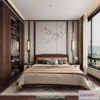 1514758 - Bedroom - Chinese Style - 3D Model For Interior Design - 549 3D Max