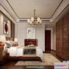 1514762 - Bedroom - Chinese Style - 3D Model For Interior Design - 551 3D Max