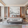 1514768 - Bedroom - Chinese Style - 3D Model For Interior Design - 554 3D Max