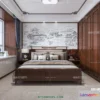1514770 - Bedroom - Chinese Style - 3D Model For Interior Design - 555 3D Max