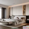 1514780 - Bedroom - Chinese Style - 3D Model For Interior Design - 560 3D Max