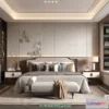 1514828 - Bedroom - Chinese Style - 3D Model For Interior Design - 584 3D Max