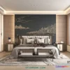 1514838 - Bedroom - Chinese Style - 3D Model For Interior Design - 589 3D Max