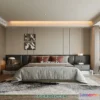 1514852 - Bedroom - Chinese Style - 3D Model For Interior Design - 596 3D Max