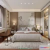 1514858 - Bedroom - Chinese Style - 3D Model For Interior Design - 599 3D Max